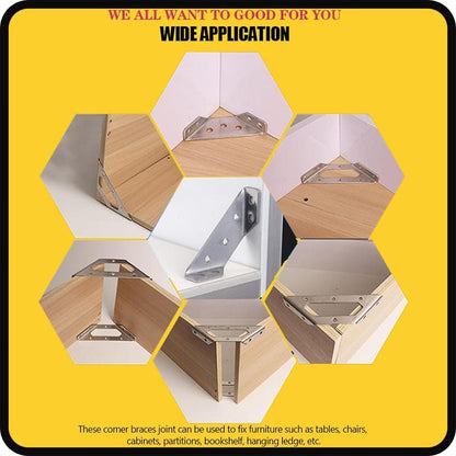 Bracedge™ – Stabilizing Corner Joint for Shelves & Cabinets (50% Off)