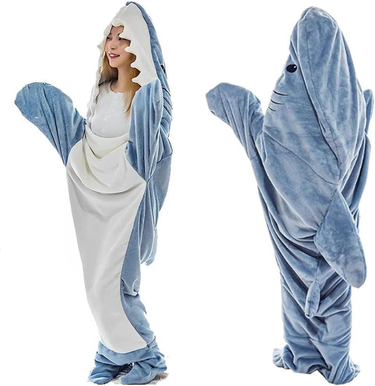 Sharki™ – Soft Flannel Shark Blanket  (30% Off)