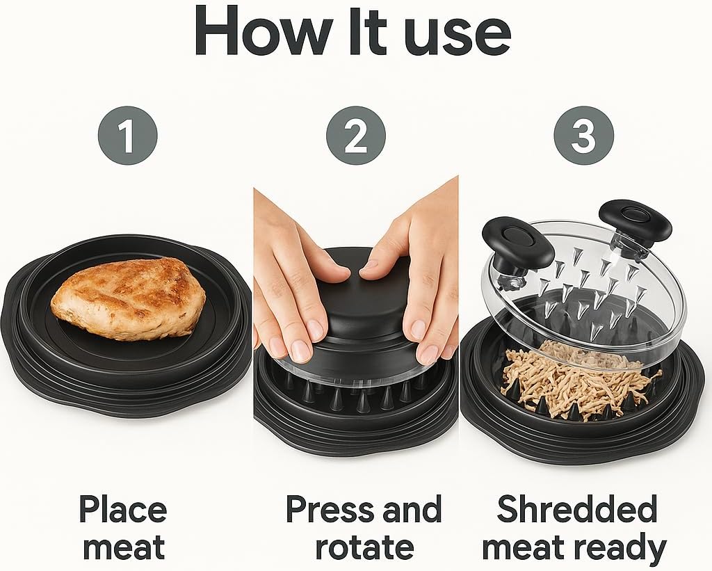 Shredly™ - Quick Chicken Shredder (50% Off)