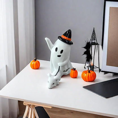 Boohoo™ – Handmade Cheeky Ghost Statue (2+1 Free)
