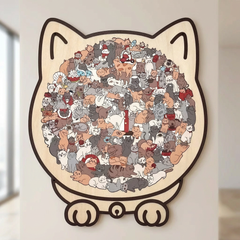 Felina - Decorative Wooden Cat Puzzle