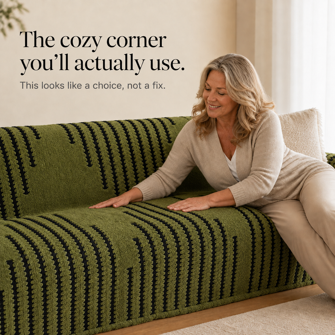 Snugstay – Plush Non-Slip Stretch Sofa Cover