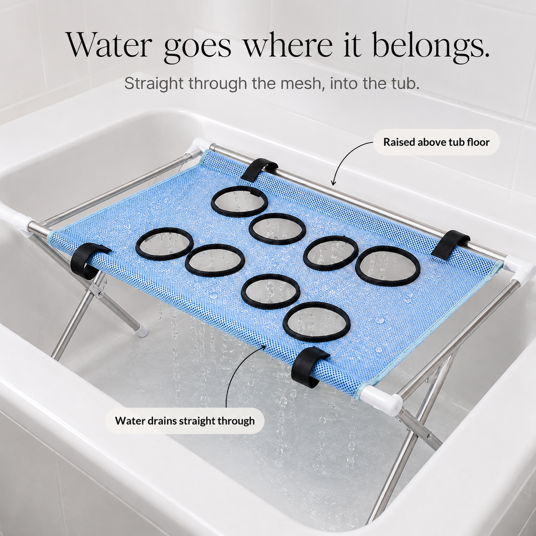 Stillpaw – Elevated Non-Slip Pet Bathing Platform
