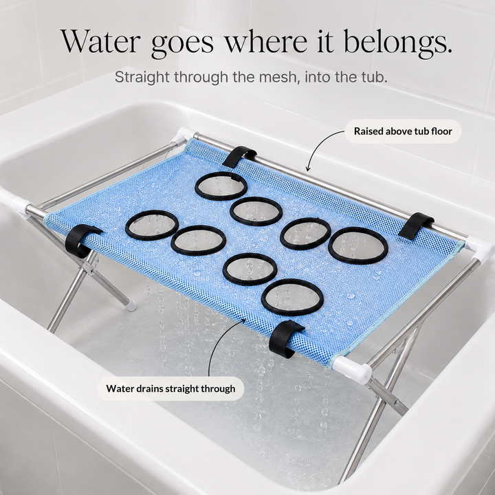 Stillpaw – Elevated Non-Slip Pet Bathing Platform