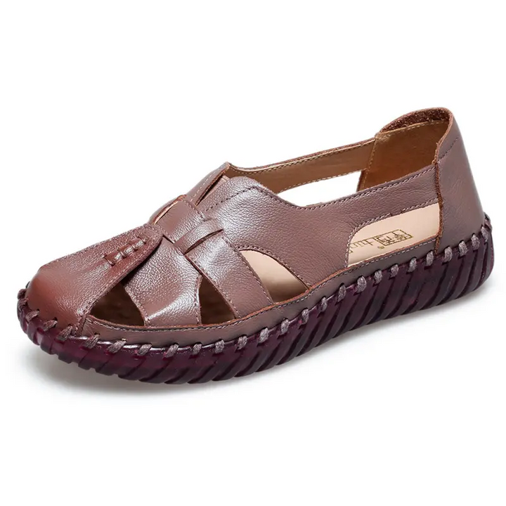 Solara – Women's Hand Stitched Leather Comfort Sandals