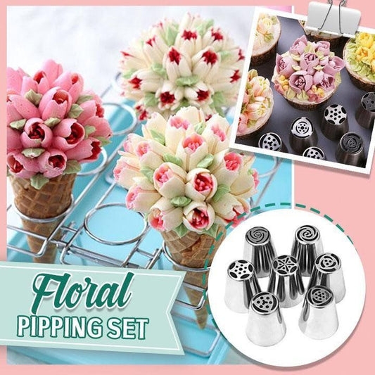 Bakerose™ - Piping Set for Perfect Icing Flowers (50% Off)