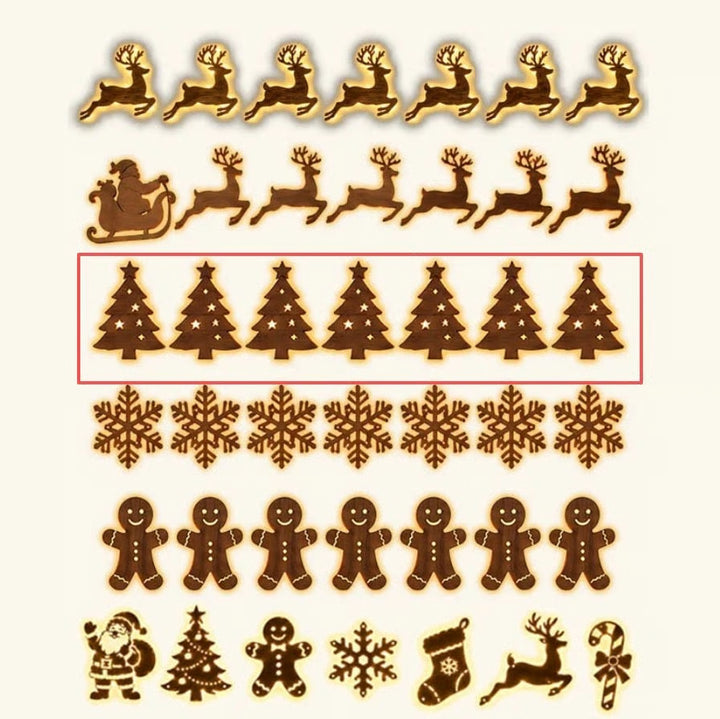 NoelGlow – Warm White LED Reindeer Wall Décor