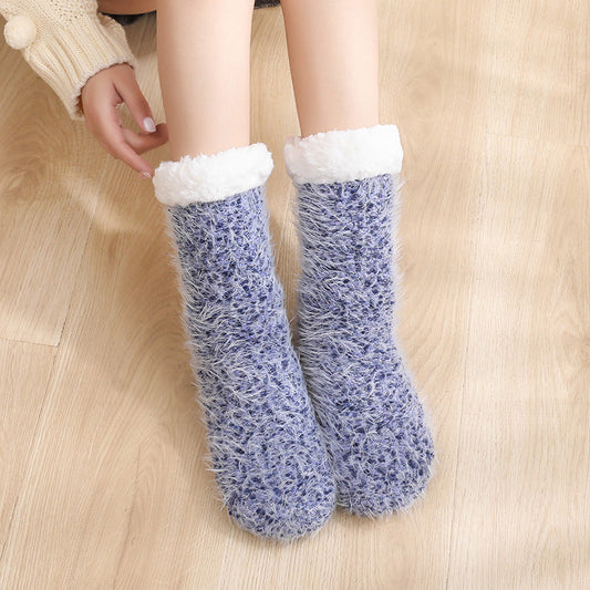 Velvra™ – Sherpa-Lined Indoor Socks