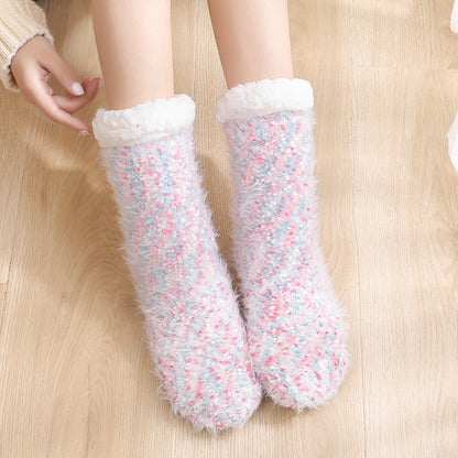 Velvra™ – Sherpa-Lined Indoor Socks