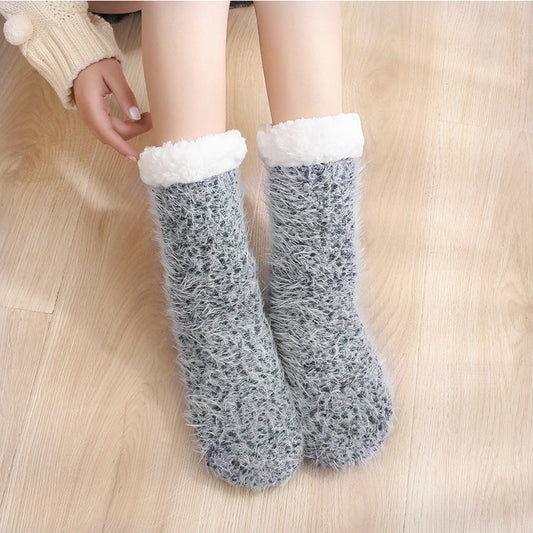 Velvra™ – Sherpa-Lined Indoor Socks