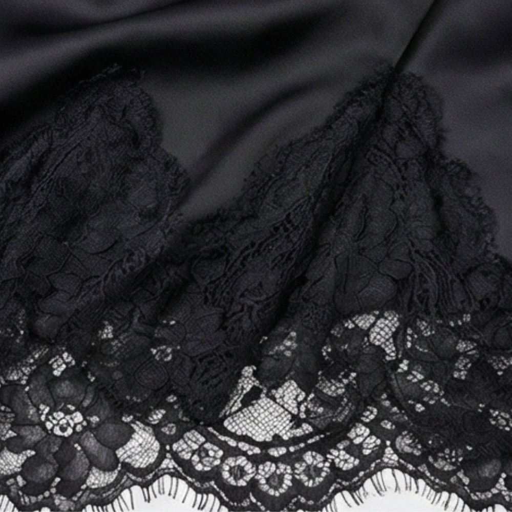 Lunette™ – Knitted Cardigan with Lace Camisole Set