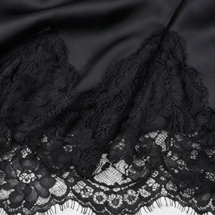 Lunette™ – Knitted Cardigan with Lace Camisole Set