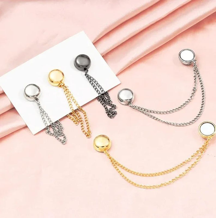 Snapelle - Easy-Fasten Magnetic Chain Links for Clothing