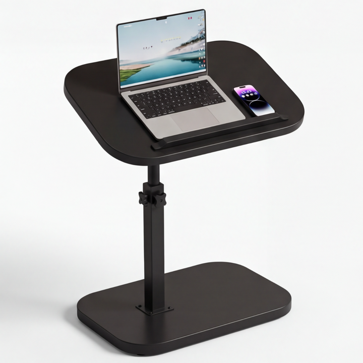 Sofadesk™ – C Shapped Adjustable Slide Under Sofa Table