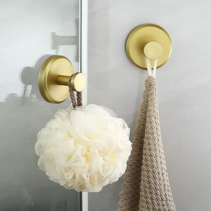 Overa Lock Overa - 2 Twist-Lock Suction Hooks for Bathroom & Kitchen – Clarendale