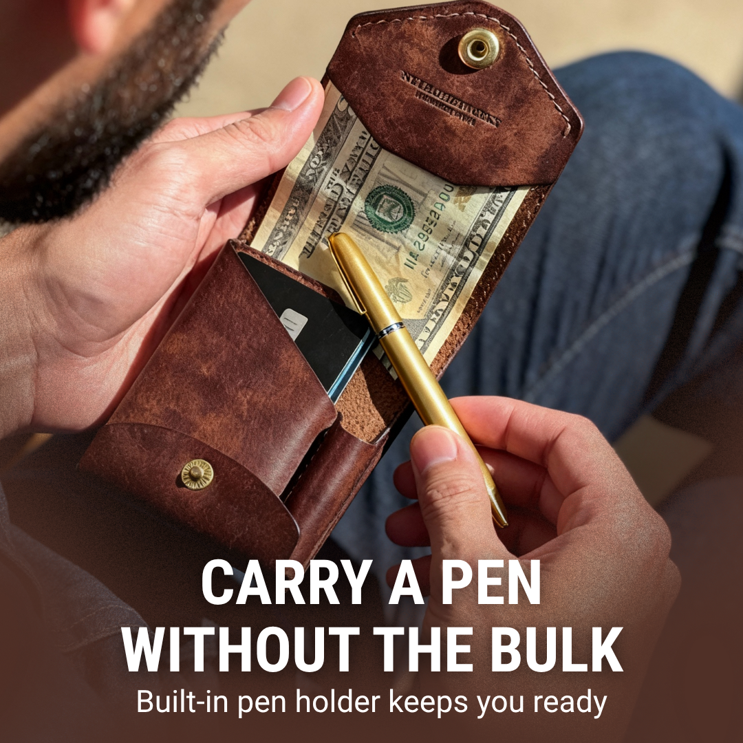 Veldena™ – Vintage PU Leather Wallet