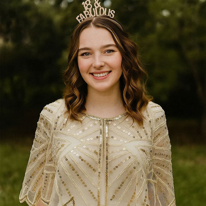 Lunarié™ – Party Lace Sequined Shawl (50% Off)