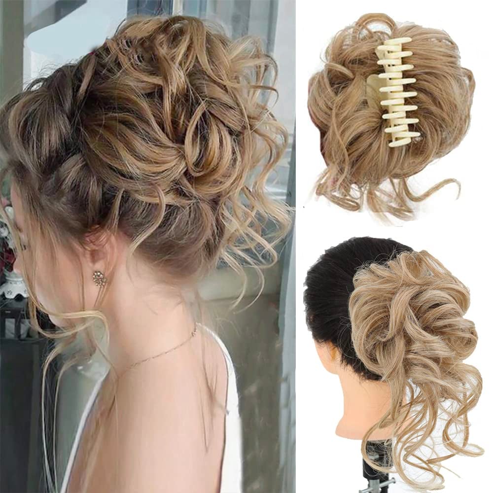 Lunisse™ – Elegant Curly Bun Hair Clip (1+1 Free)
