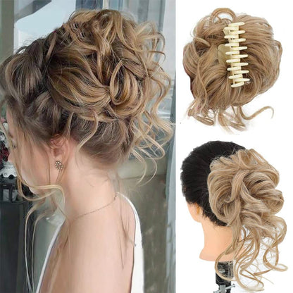 Lunisse™ – Elegant Curly Bun Hair Clip (1+1 Free)