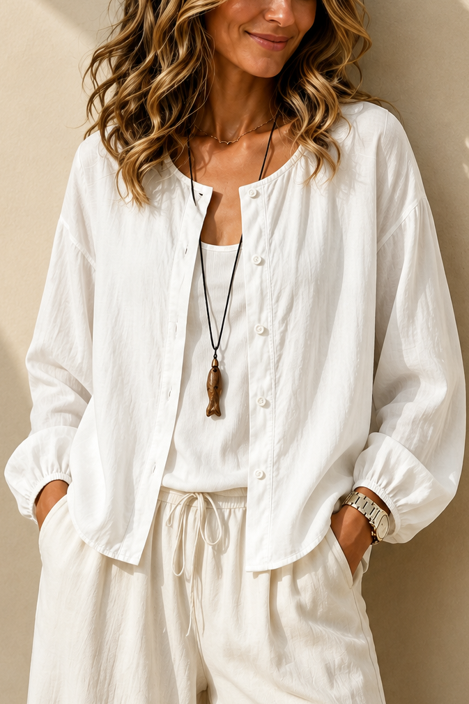 Wearbella – Loose Fit Button-Down Shirt