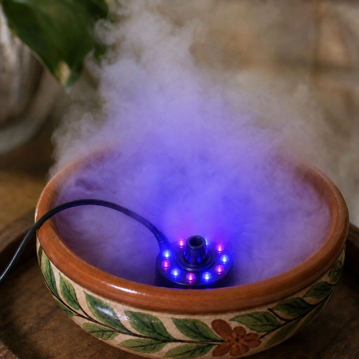 Mistlume – 12-LED Color-Changing Ultrasonic Mist Maker