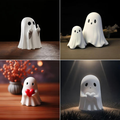 Boohoo™ – Handmade Cheeky Ghost Statue (2+1 Free)