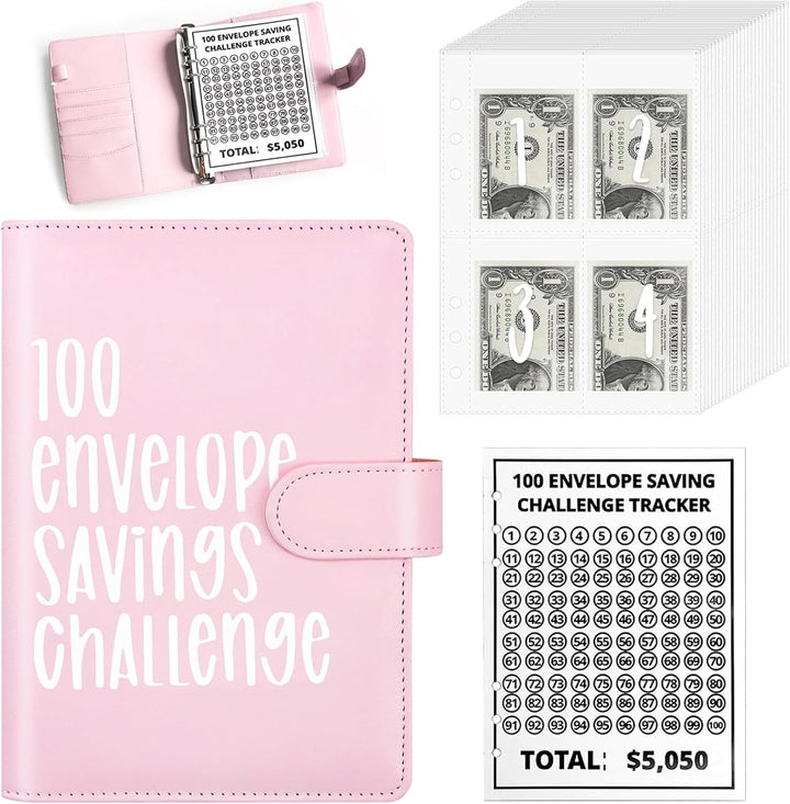 Cashcade™ – 100-Day Cash Savings Challenge Book (50% Off)