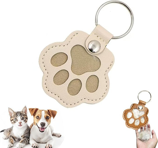 Pawvera™ – Memory Keychain with Fur Storage (1+1 Free)
