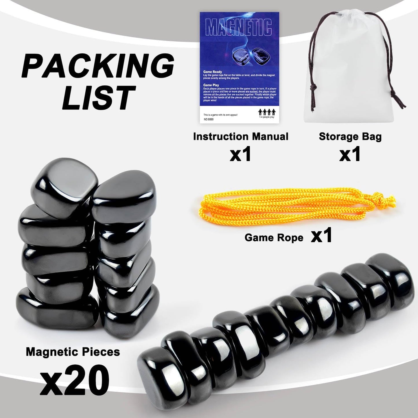 NeuroMag™ – Magnetic Placement Game of Focus and Control