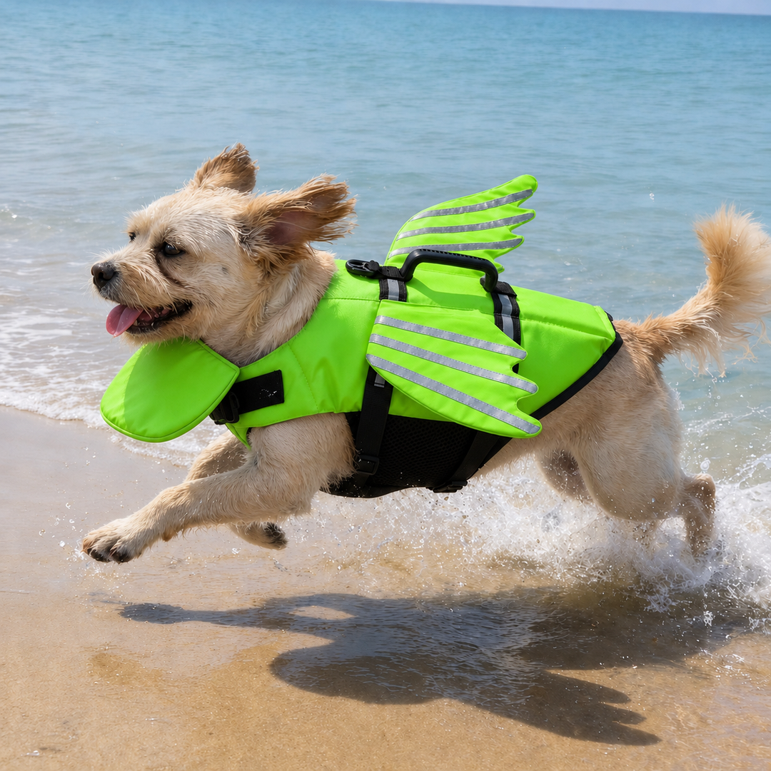 Angelfloat – The Vest That Keeps His Chin Up In Water