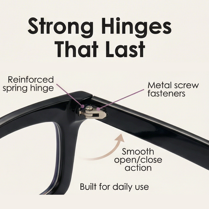 Clarisse – Stylish Oversized Reading Glasses for Women