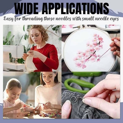 Stitch & Save™ - Simple Needle Threaders (5+5 Free)