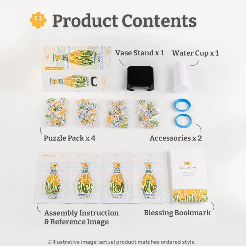 Vasecraft™ – 3D Puzzle Vase Elegant Display (50% Off)