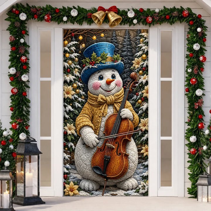 Doorlight – Printed 3D-Effect Christmas Door Cover
