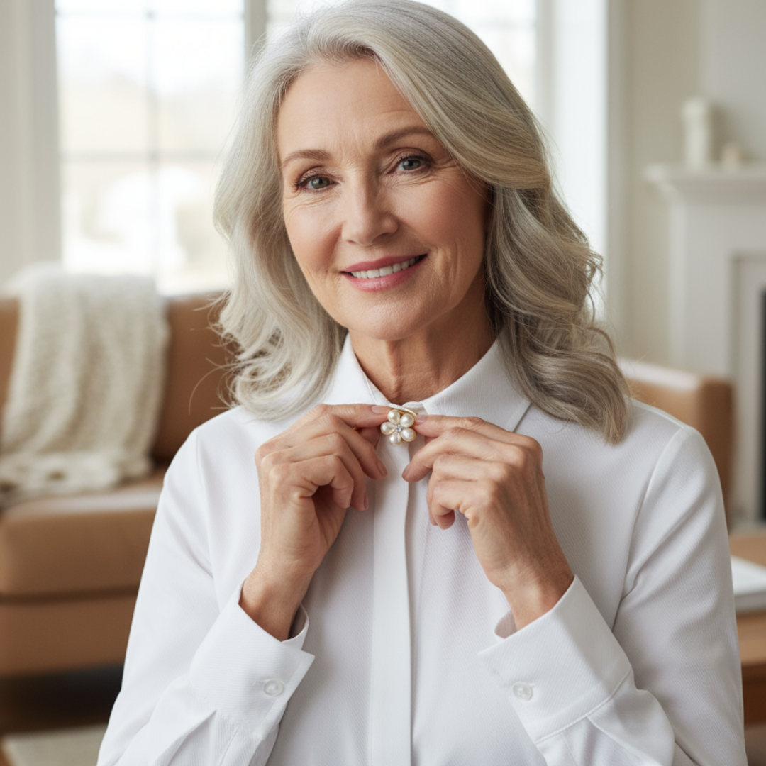 Petaline™ – Shirt Clasp for Elegant Touches (35% Off)