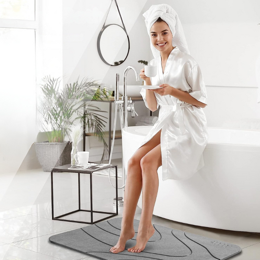 Overa™ - Luxurious Super-Absorbent Stone Bath Mat (50% Off)