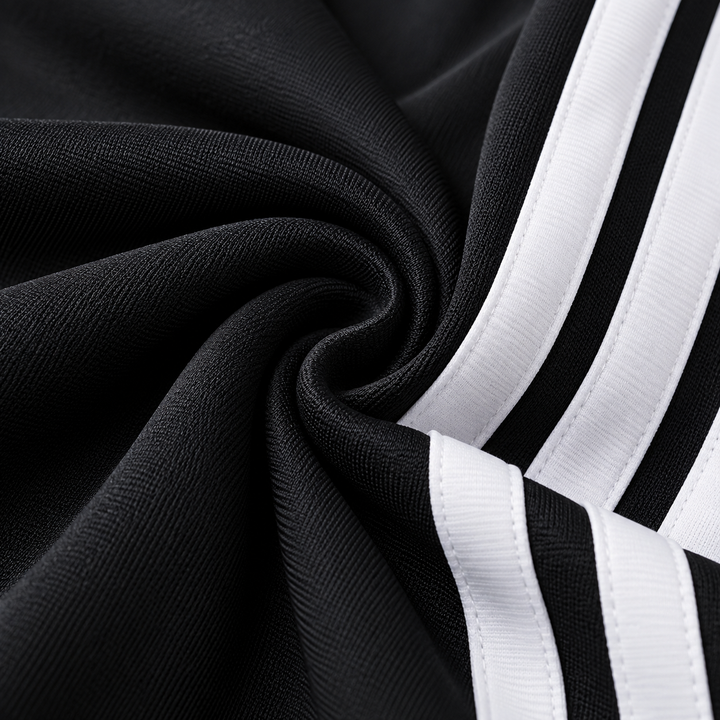 Wearbella – Contrast Stripe High-Waisted Wide-Leg Tracksuit Set