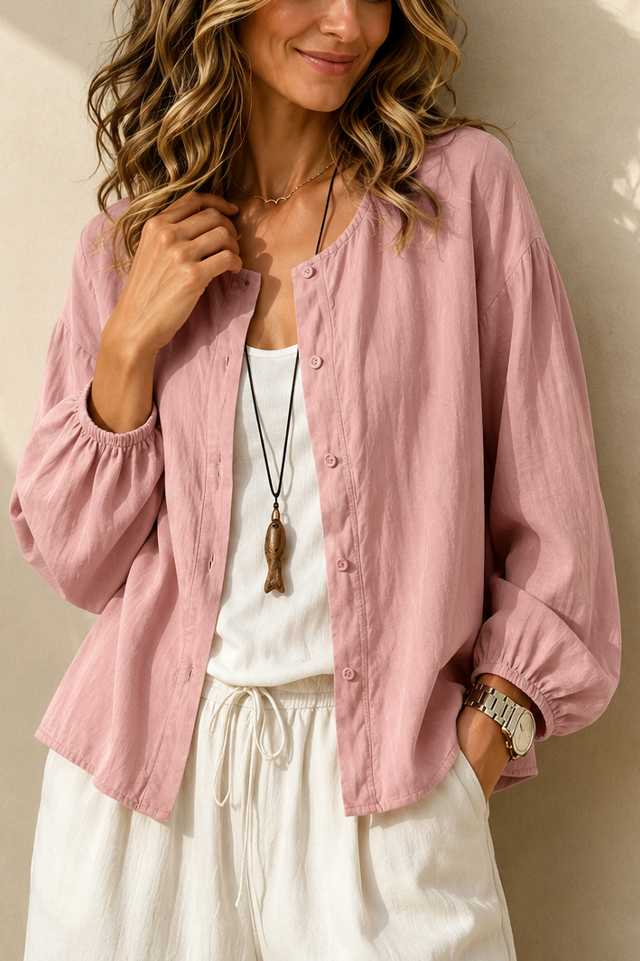 Wearbella – Loose Fit Button-Down Shirt