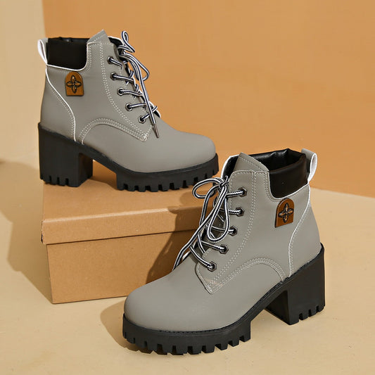 Veltra™ – Waterproof Leather Combat Boots