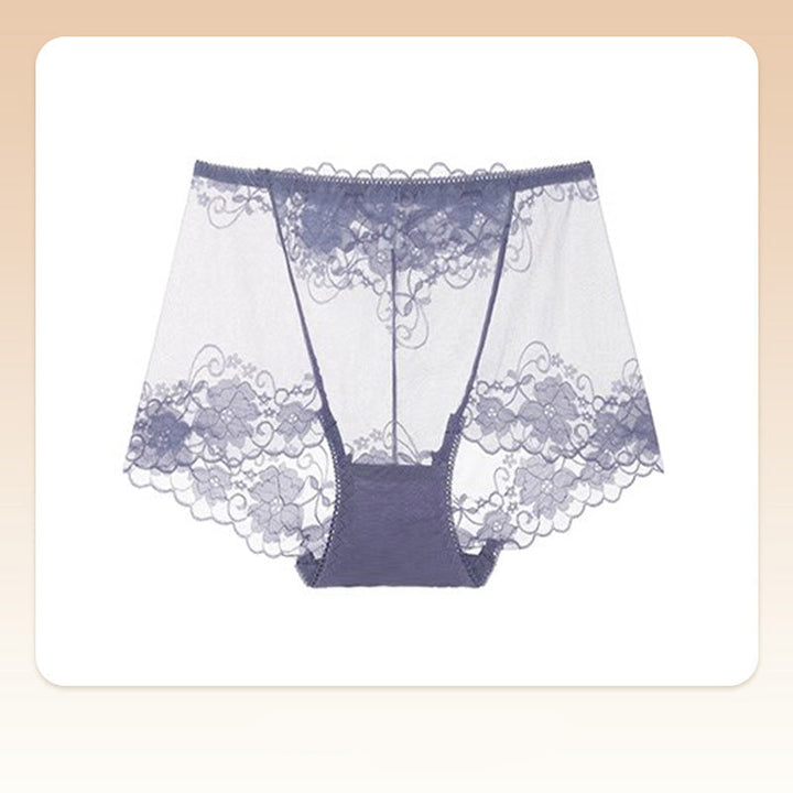 Lunalace - Women's High Waist Lace Panties