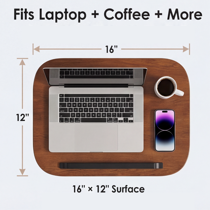 Sofadesk™ – C Shapped Adjustable Slide Under Sofa Table