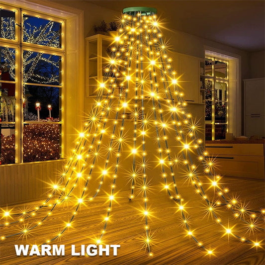 LumiRing™ – LED Christmas Tree Light Ring (50% Off)