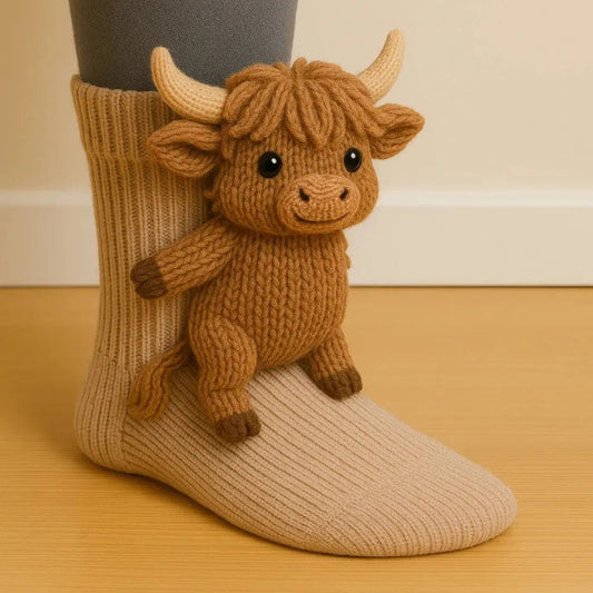 Floopi™ – 3D Animal Knit  Socks  (1+1 Free)