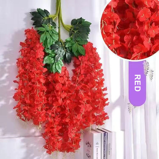 Florenza™ - Artificial Wisteria Flowers For an Elegant Home (12 Pieces)