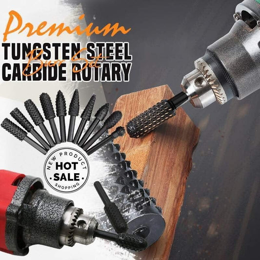Carvilo™ - Tungsten Steel Carbide Rotary Burr Set (50% Off)