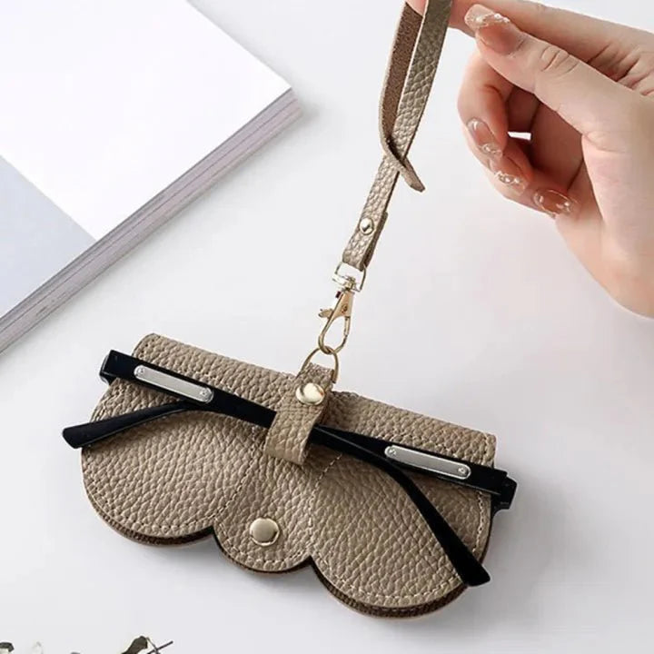 Brandary - Soft PU Leather Sunglasses Pouch