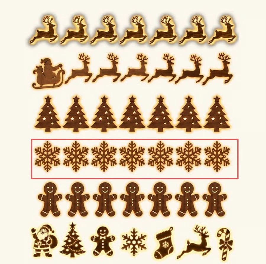 NoelGlow – Warm White LED Reindeer Wall Décor
