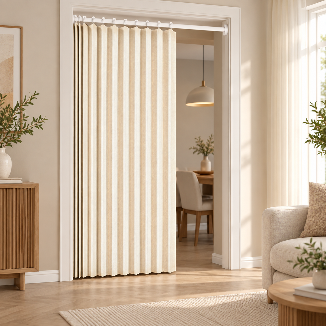 Pleatwell – Accordion Pleated Doorway Curtain