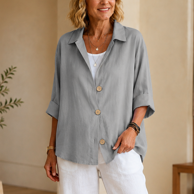 Wearbella – Oversized Button-Down Shirt