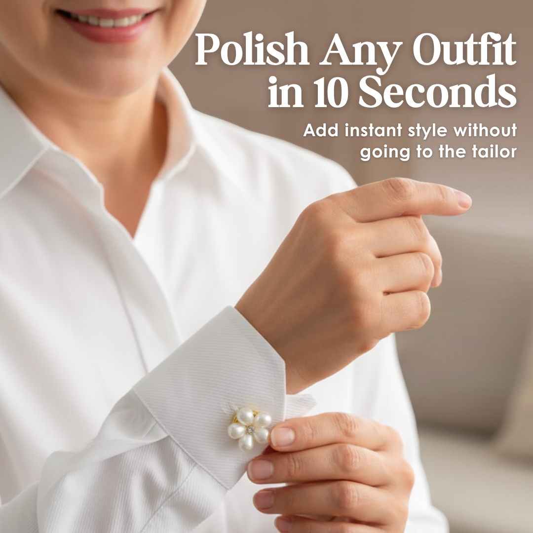Petaline™ – Shirt Clasp for Elegant Touches (35% Off)